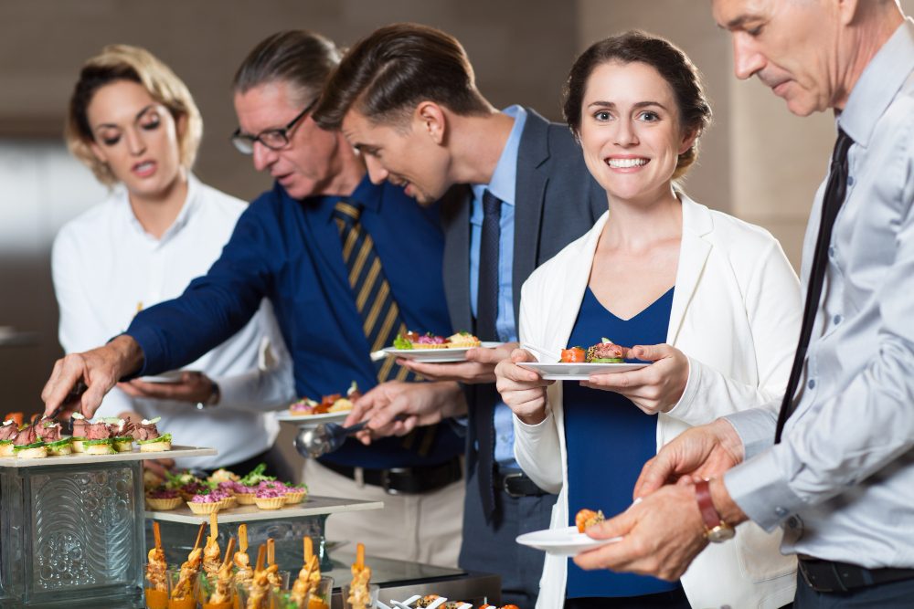 Executive corporate reception