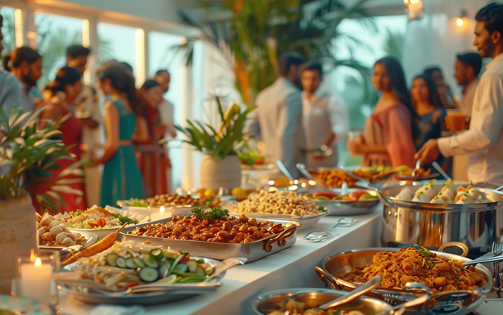 Home celebration catering